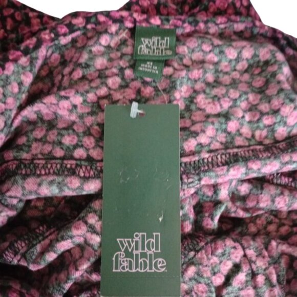 Wild Fable Women's Woven Slip Dress in Purple Floral Size XS NWT - Picture 5 of 6